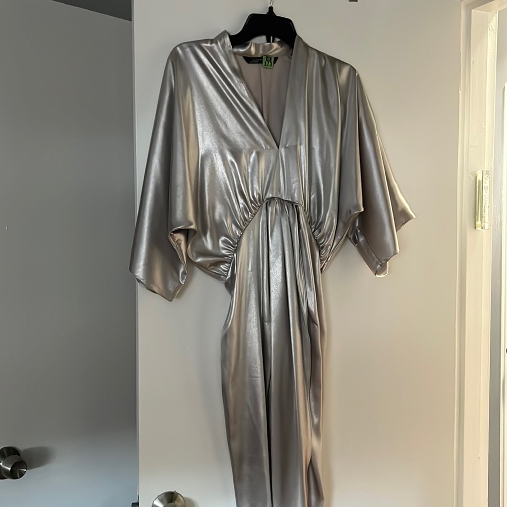 Metallic Zara dress